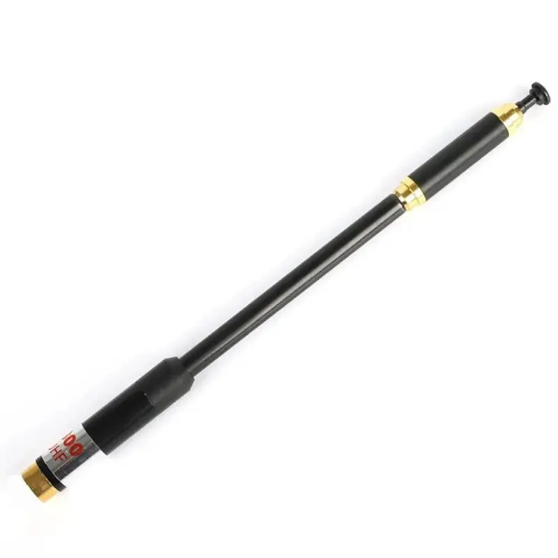 

[AAAE 2026] AL-800 UV Dual Band High Gain 144/430Mhz Walkie Talkie Telescopic Antenna SMA-Male Connector Telescope Rod