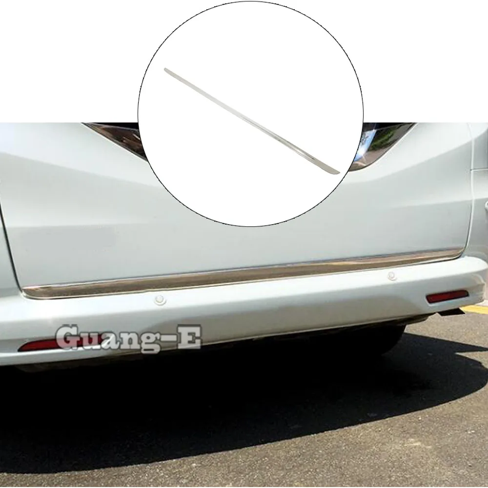 

For Honda Odyssey 2015 2016 2017 2018 2019 2020 2021 Stainless Steel Trunk Tailgate Trim Rear Tail Gate Molding Car Accessories