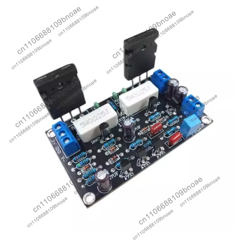 2SC5200+2SA1943 Mono 100W High Power Post-stage Power Amplifier Board HIFI Audio Amplifier Module