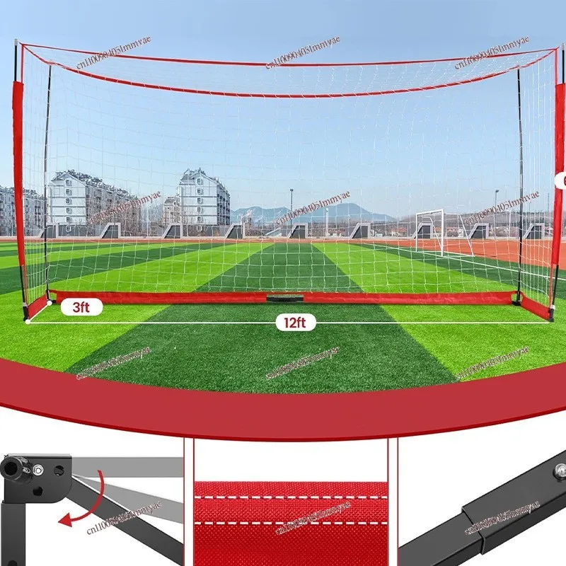 Football Net 12x6x3ft (3.6x1.8x0.9m) Football Training Net Removable Portable