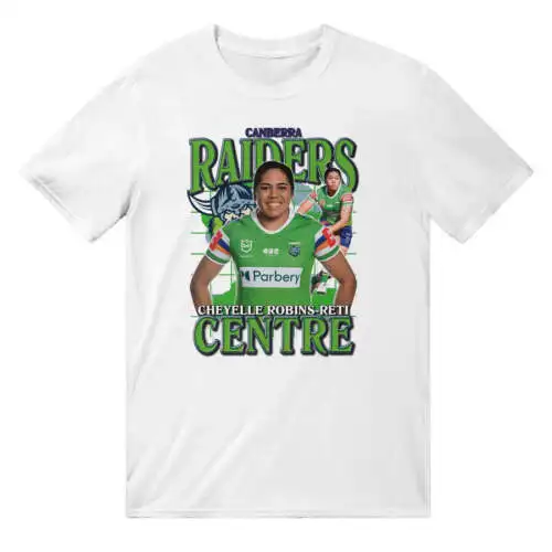 Cheyelle Robins-Reti Canberra Raiders T-shirt