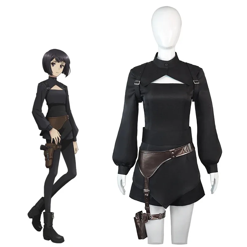 Echika hieda cosplay trajes anime sua forma role play uniforme halloween carnaval roupa para mulher yj4k