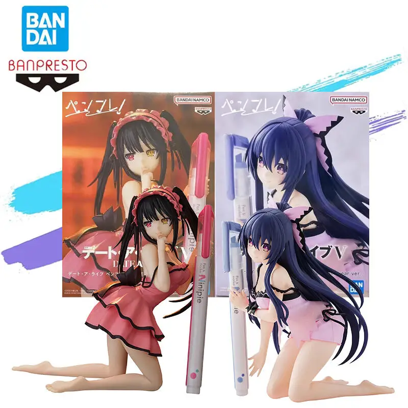 

В наличии Bandai Banpresto Date A Live Pen Fre Kurumi Tokisaki Sweet Silk Wear Ver Tokisaki Kurumi Аниме Фигурки Модель