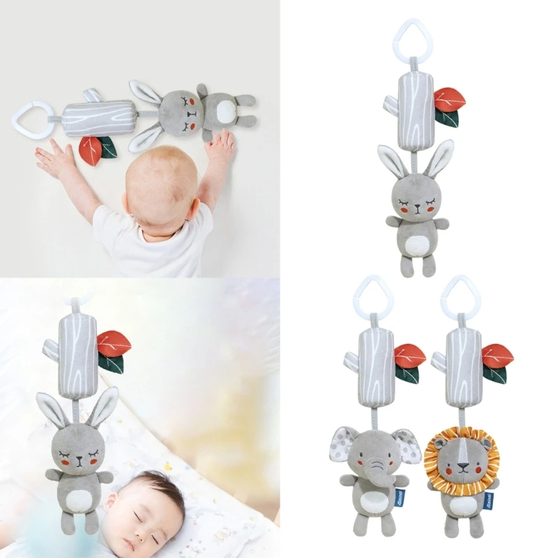 Baby Hanging Rattle Toy Baby Rattles Toy Soft Squeaky Toy for Baby Newborn