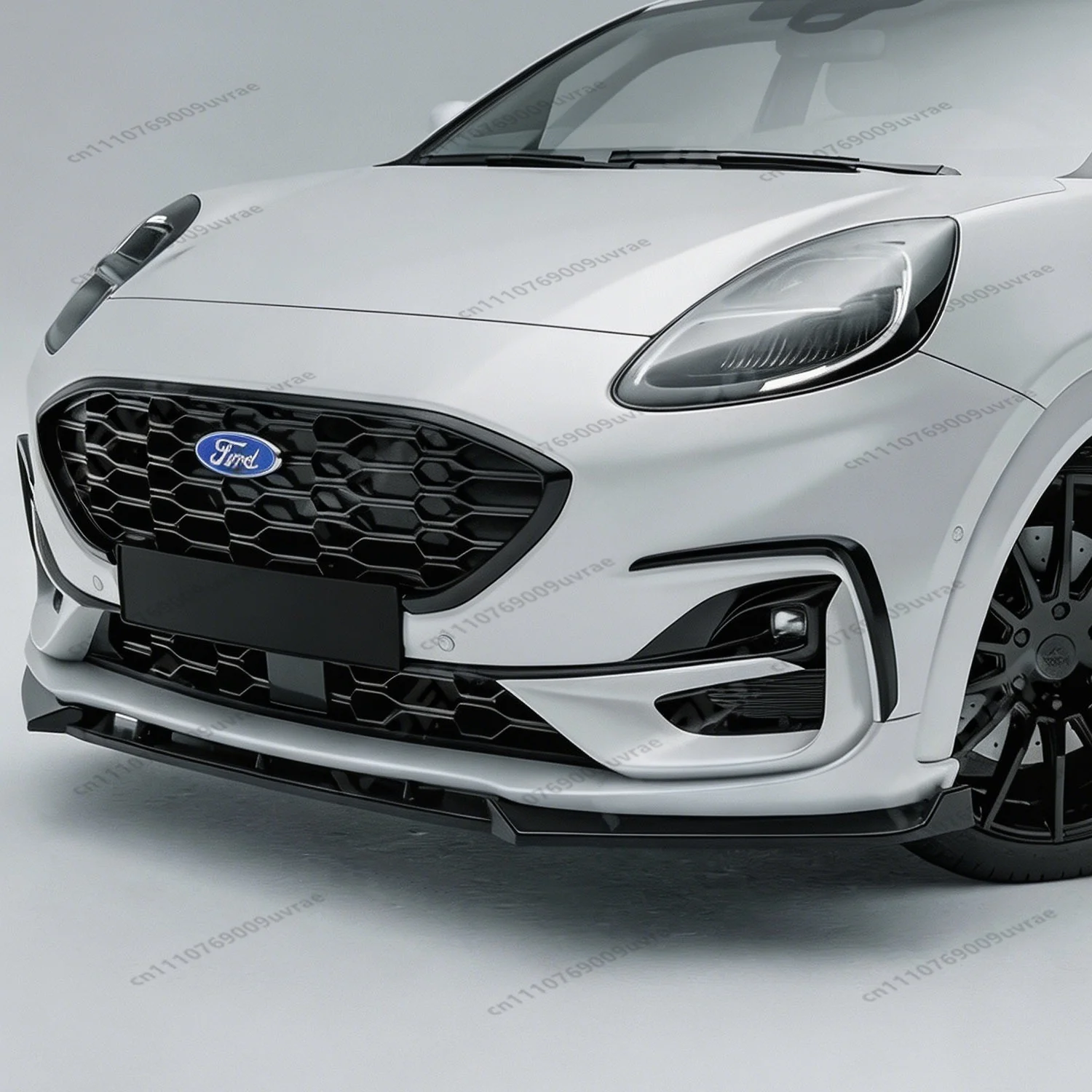 

Спойлер-диффузор Max Style Gloss Black ABS для переднего бампера Ford Puma ST/ST-line MK1 2019-2024 (до рестайлинга)
