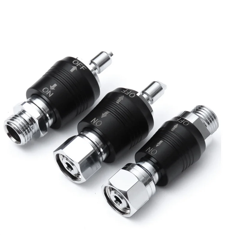 Adaptador regulador de mergulho b17cb, conector de rosca 9/16 com interruptor liga/desliga, válvula bcd, substituição de pressão média, estilo c