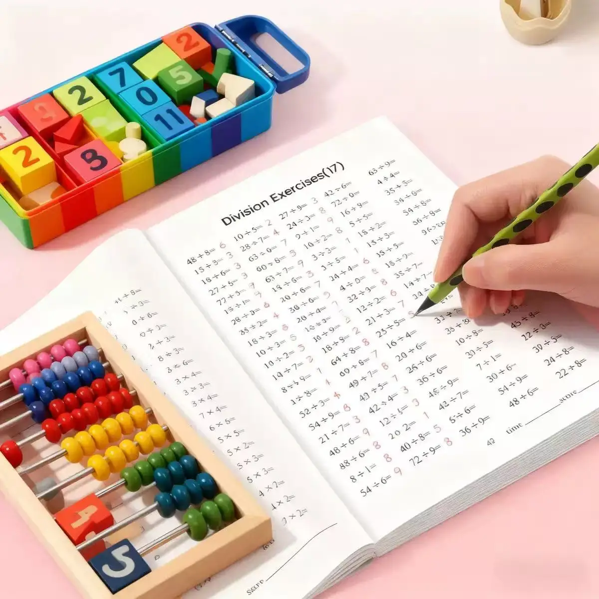 48 Pages Workbook for Practicing Math Facts: Multiplication And Division Up to 99 for 2Nd, 3Rd, And 4Th Graders