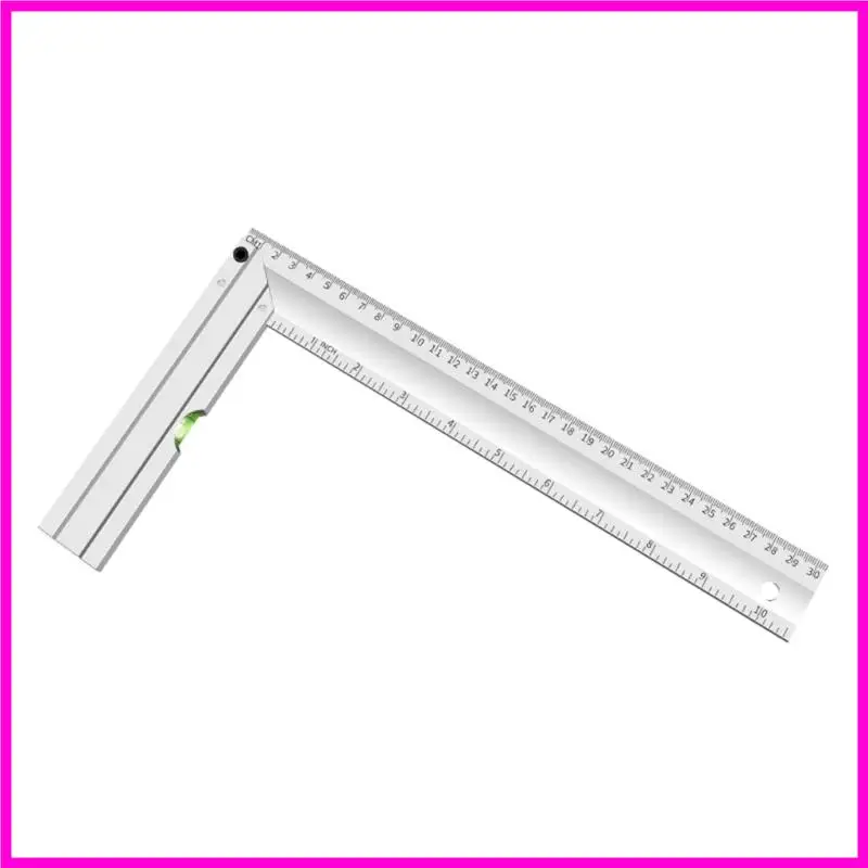 

57BE Exact Measurement Carpenters' Square Spirit Level Square For Professional Use