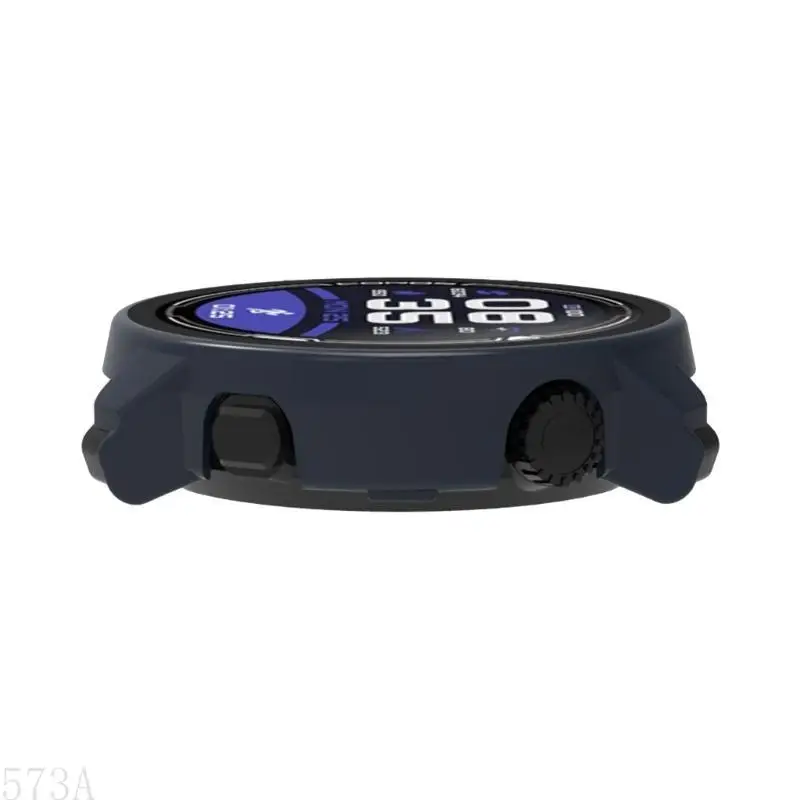 573A ساعة ذكية الإطار الإسكان غلاف فلم الكمبيوتر الفقري المقبوب من أجل Coros Pace 2 شاشة الصيد الحامي مقاوم لمكافحة الصدمة