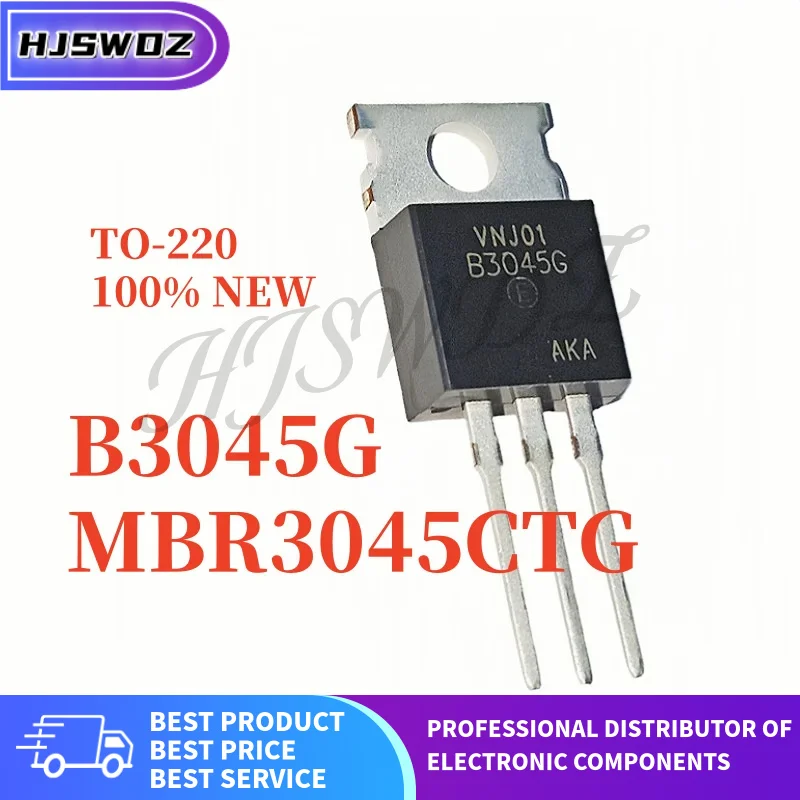 10PCS Brand New MBR2045CTG MBR3045CTG MBR2060CTG MBR30H60CTG MBR1065CT MBR20300CT MBR20H100CT MBR20100CTK TO-220 In Stock