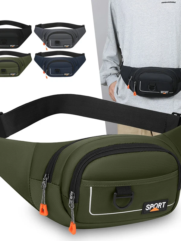 Waterproof Sports Waist Bag - Multi-Functional