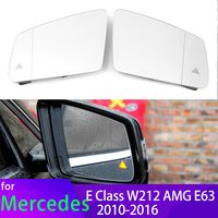 Left Right Side Heated Mirror Glass LH RH Lens Replacement for Mercedes-Benz E Class W212  E250 E300 E400 E500 E550 10-16