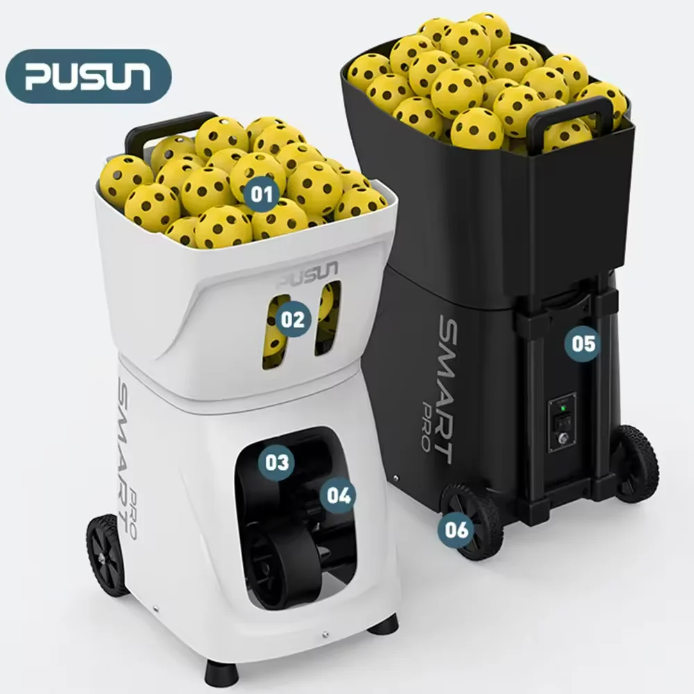 MYT PP SMART PRO Pickleball Machine With Speed Control & Oscillation For Training Smart Professional Pickleball Serve Machine