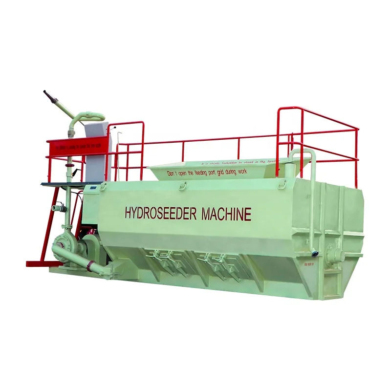 Hydroseeding Machine para Diesel Engine, Hydro Mulcher, High-way Slope Greening Machine, 3000L, 8000L, 15000L