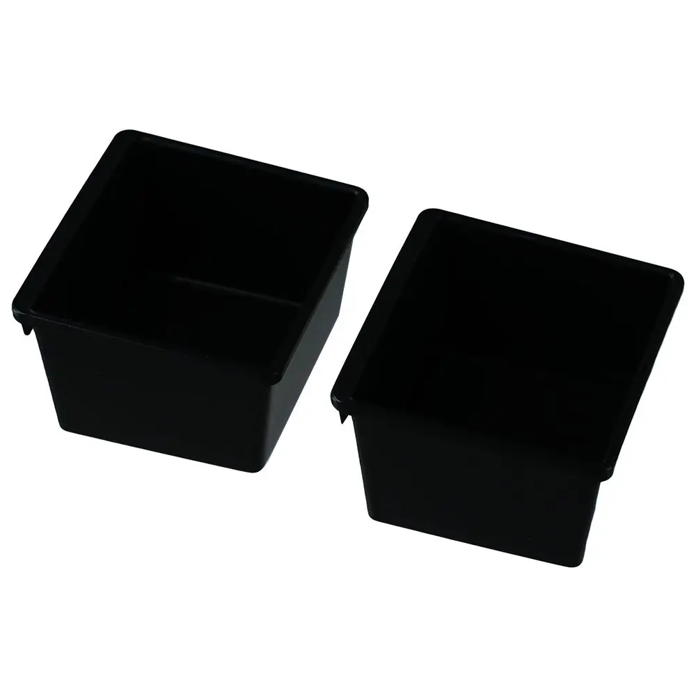 1/6 Set Cups Assortment Tools Storage Pegboard Box Holder Hooks Pegboard Bins