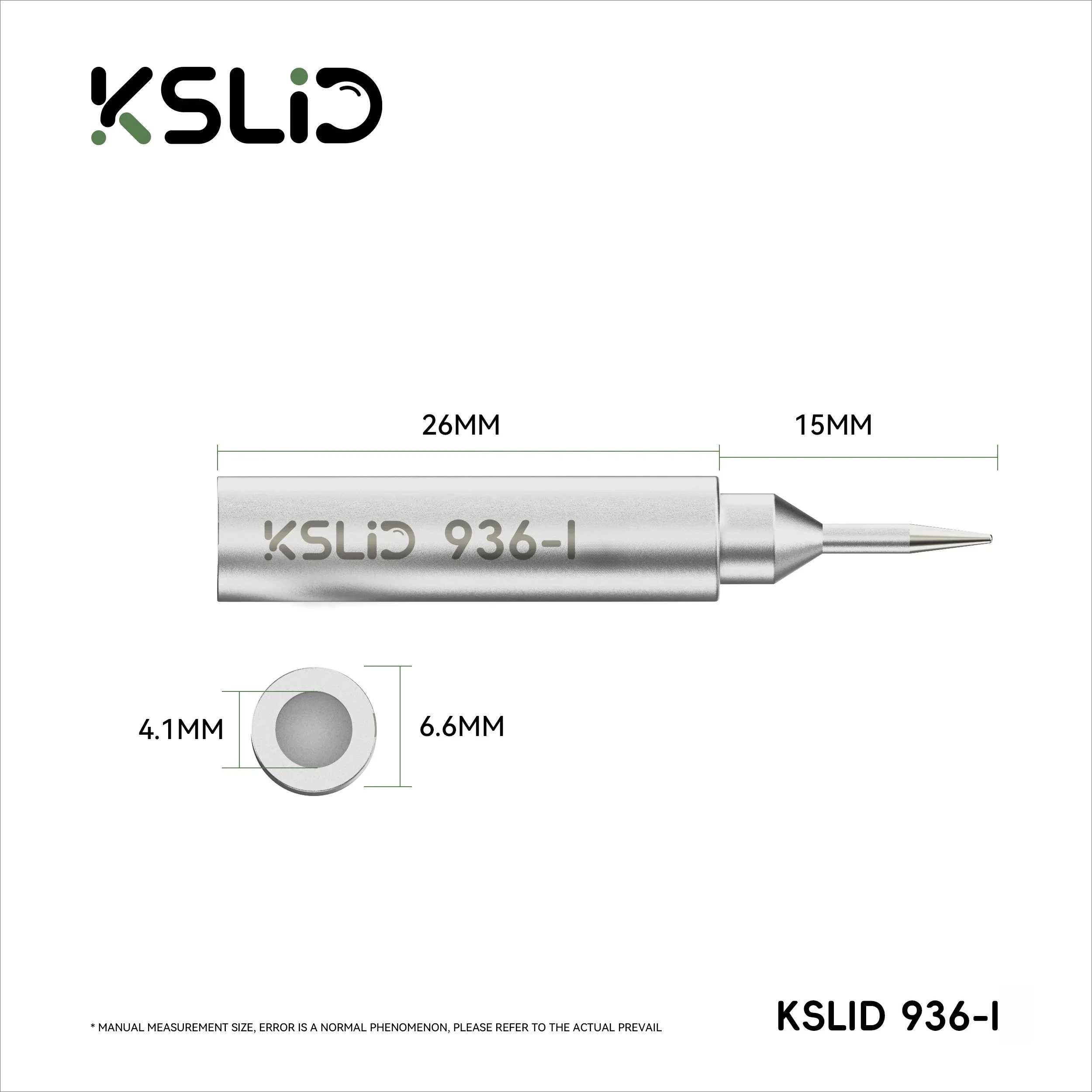 KSLID Antioxidant Welding Tips Soldering Iron Head Replacement for 936 I/IS/K Soldering Stations Solder Head Welding Accessories