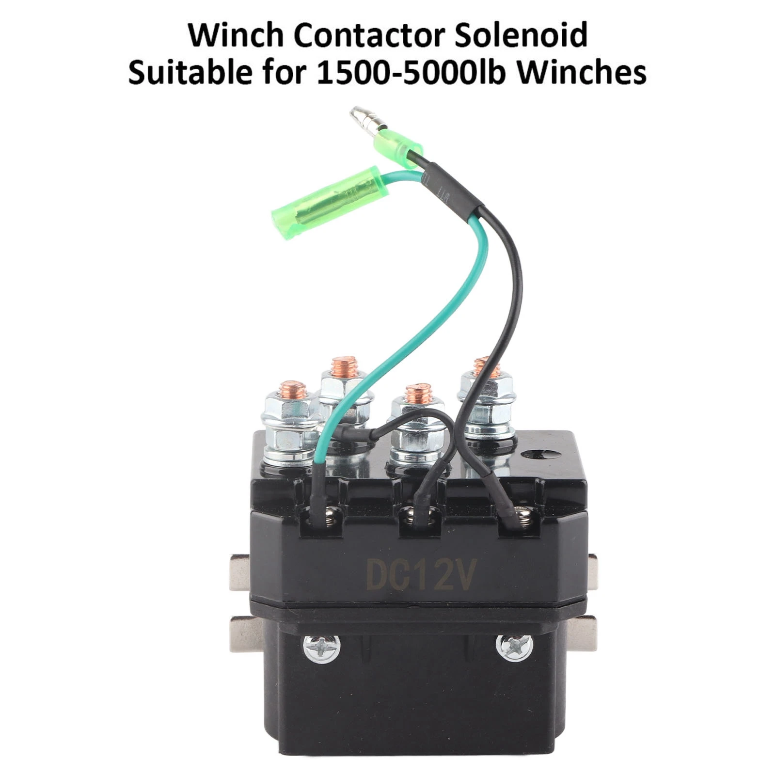 Winch Contactor For 1500‑5000lb Winches ATV UTV Winch Contactor Solenoid Relay