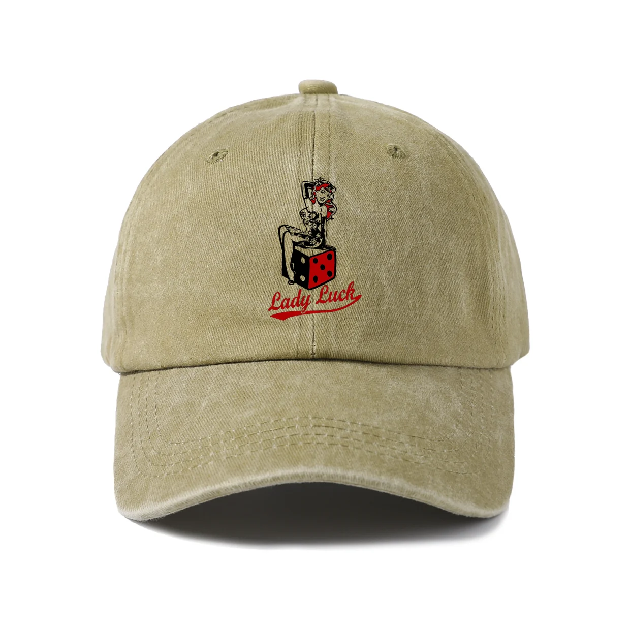 Western Cowboy Boot Graphic Baseball Cap, Vintage Washed Adjustable Unisex Dad Hat, Everyday Gift