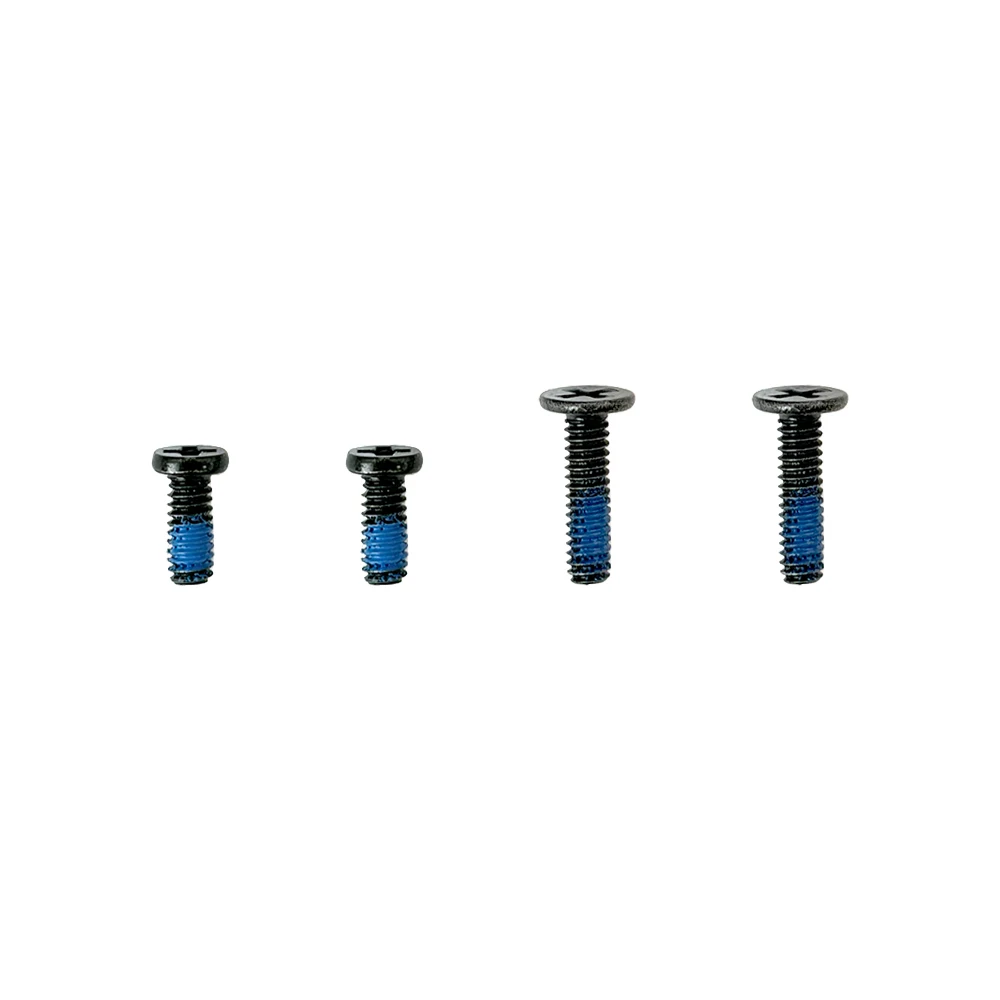 New Bottom Case Screws Set For HP Fortis G1m 11 Chromebook Laptop Base Cover Repair Screws, 2 Long + 2 Short Black Screws