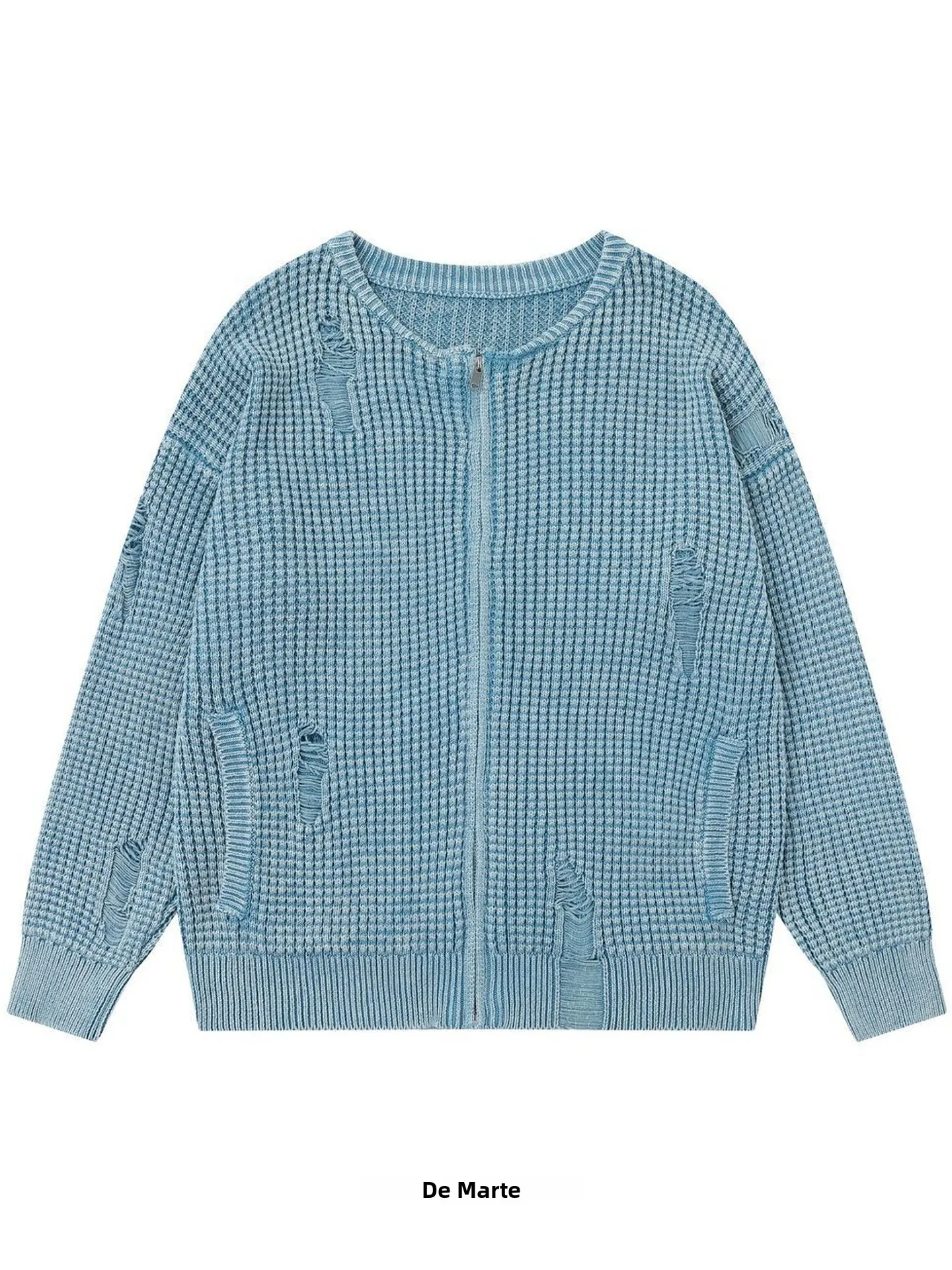 pull-cardigan-decontracte-unisexe-en-maille-zippee-avec-motif-ajoure-coupe-ample-style-vintage-de-marque-tendance-collection-automne-2025