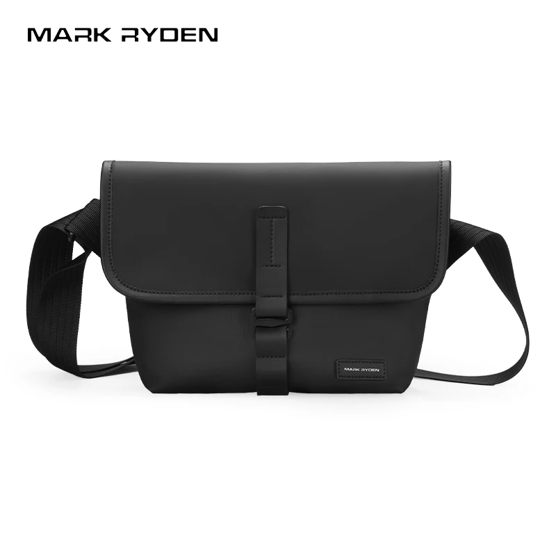 MARK RYDEN Messenger Bag Lightweight Multi-layer Storage Crossbody Bag with Retractable Keychain