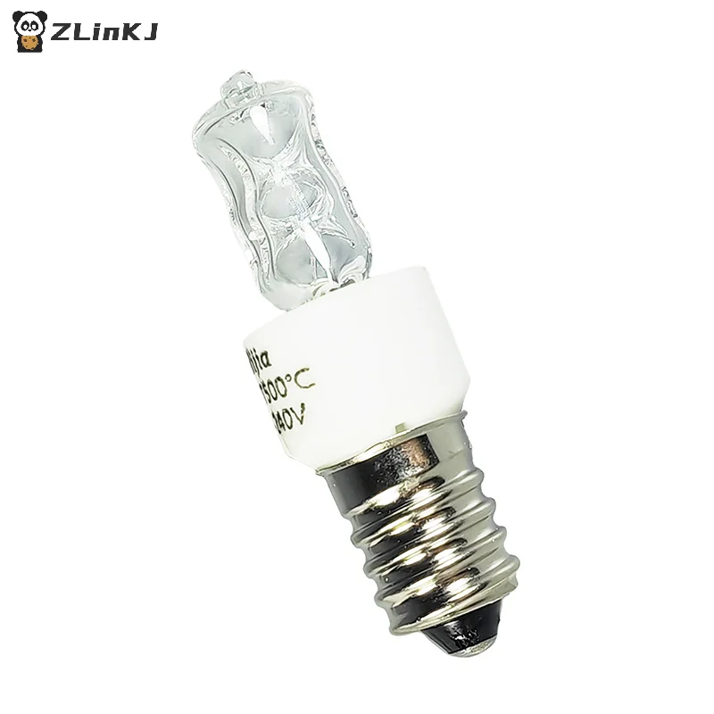 ▶ 1개 25W/40W E14 오븐 전구 220-240V 안전 할로겐 오븐 램프 고온 500도 ℃   내열성 건조기 전자레인지 전구 썸네일 4