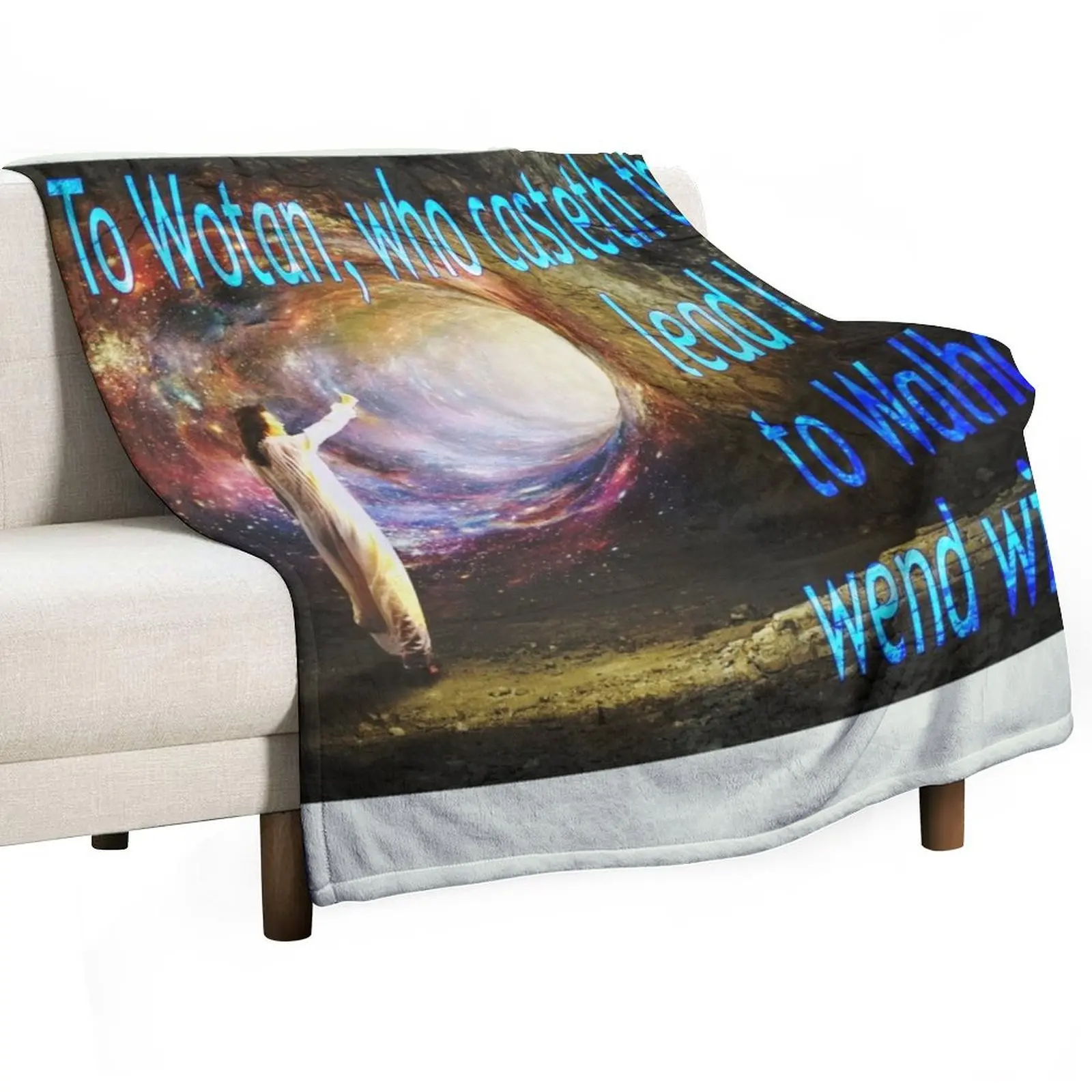 Richard Wagner - The Valkyrie Throw Blanket Flannel Fabric Sleeping Bag Loose Winter beds Furry Blankets For Baby Blankets