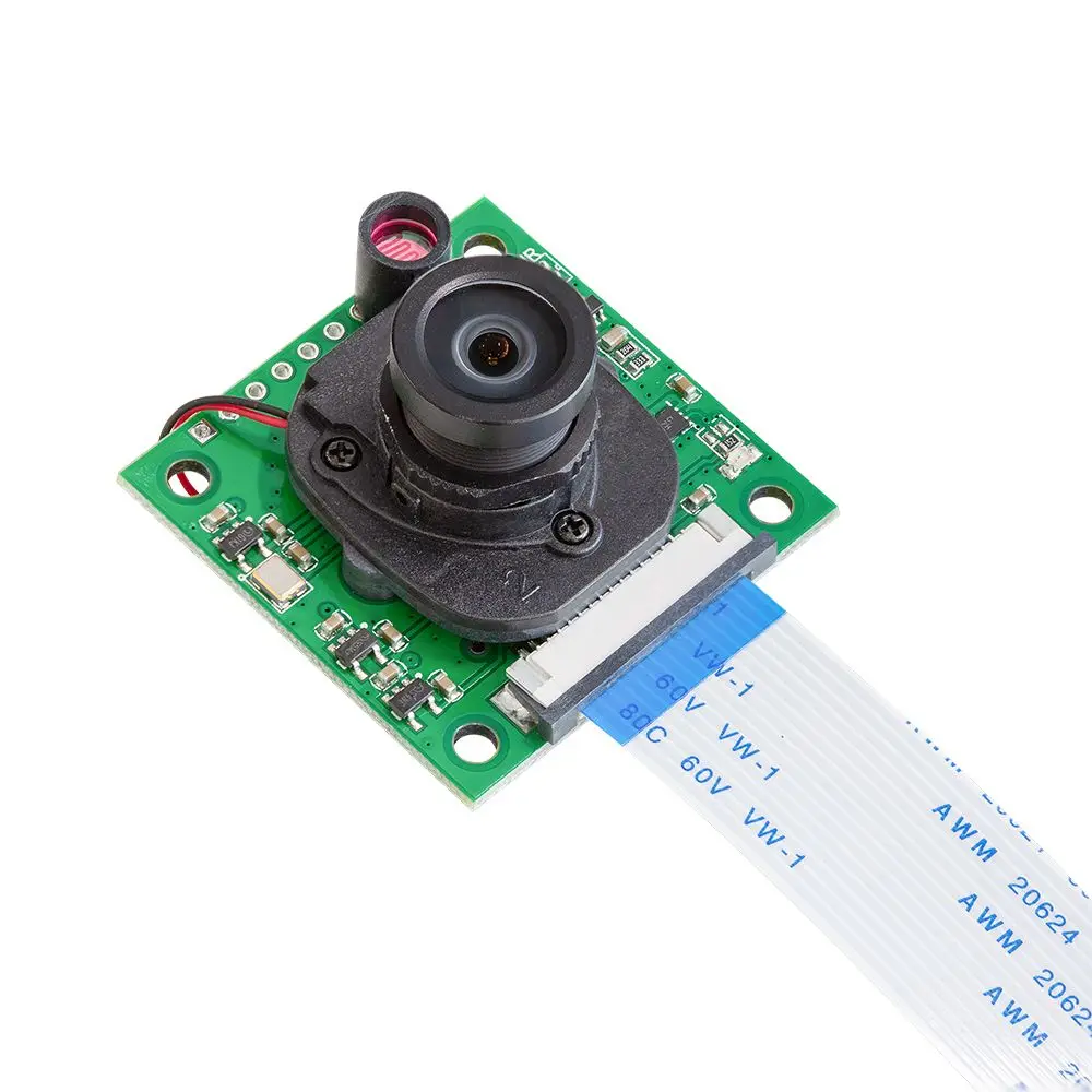 Arducam NOIR 8MP Sony IMX219 camera module with Motorized IR cut filter M12 mount LS1820 Lens for Raspberry Pi 4/3B+/3