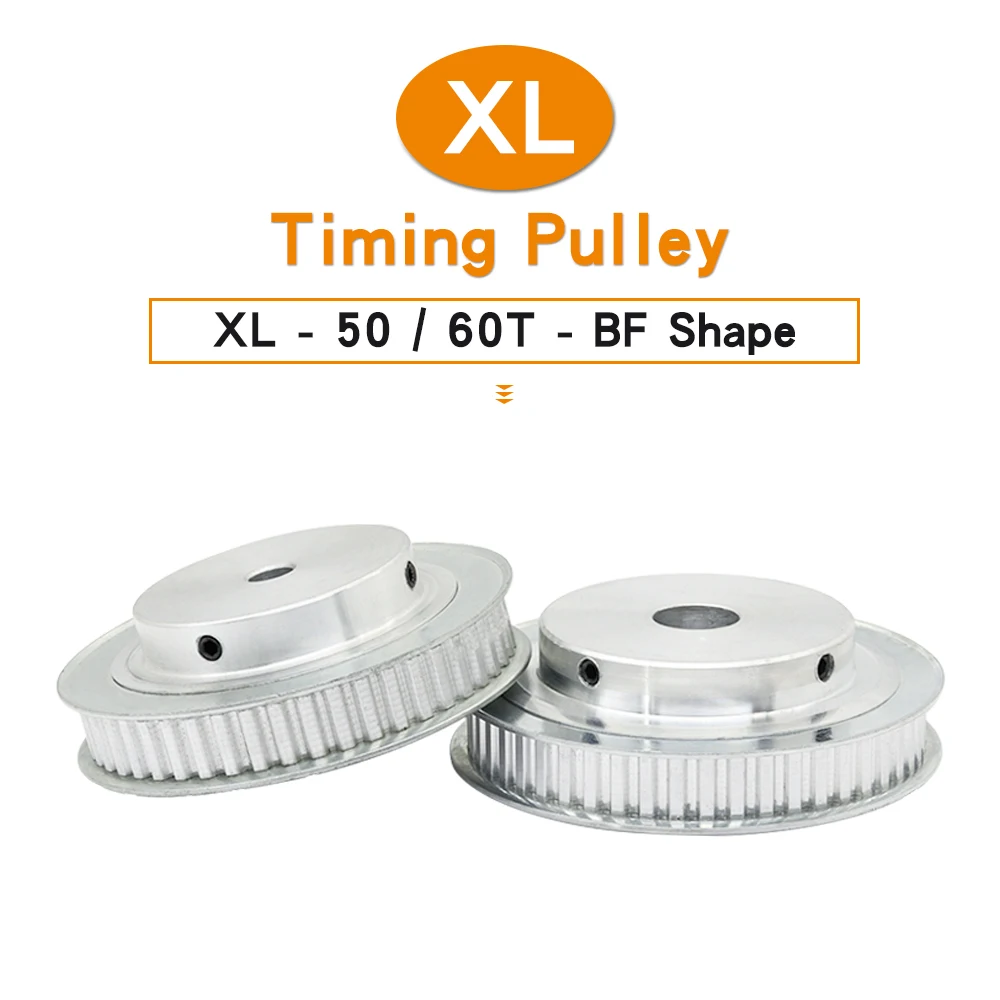 Belt Pulley XL-50T/60T Bore Size 8/10/12/14/15/17/20 mm Alloy Synchronous wheel Teeth Pitch 5.08mm For Width 10mm XL Timing Belt