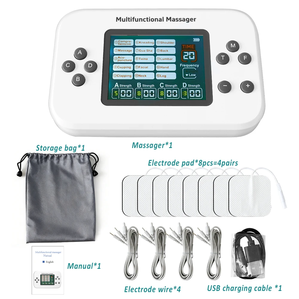 EMS Elektrische Spierstimulator Tientallen Eenheid Elektrostimulator Puls Fysiotherapie Massager Oplaadbaar Gezondheidszorg Relax Apparaat