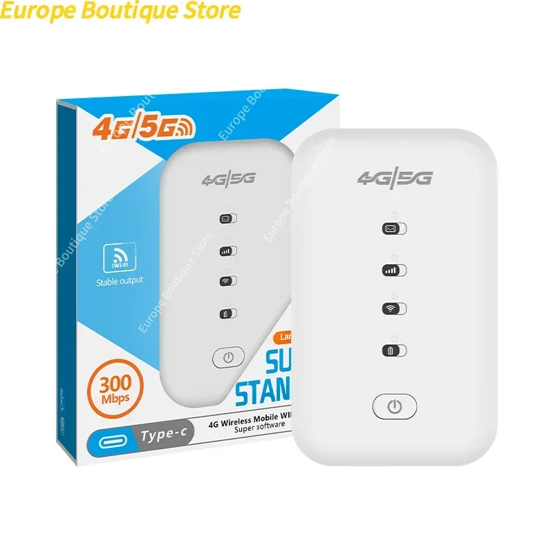 Nowy przenośny hotspot WiFi 4G LTE, bezprzewodowy mobilny WiFi 4G, oprogramowanie ProSuper, SUPER STANDBY, wbudowany akumulator 3000mAh, stabilna transmisja 300 Mbps