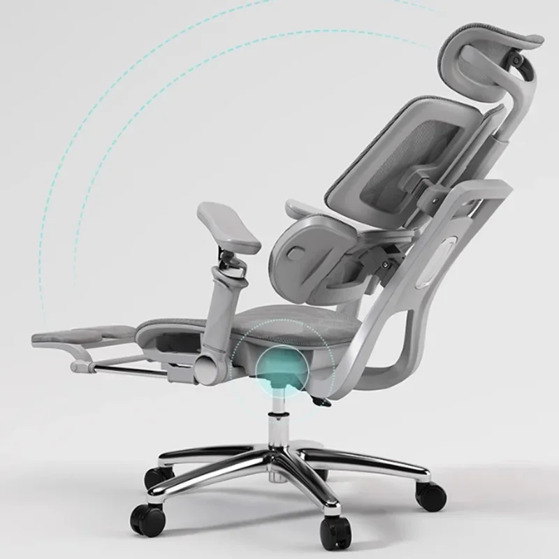 Silla de Oficina moderna con ruedas para sala de estar, Silla de Oficina con brazo nórdico, ligera, relajante, barata, muebles de moda