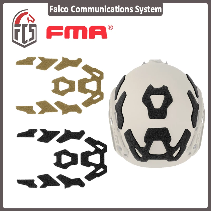 fma-link-rail-統合型-arc-レール-ヘルメット-アクセサリー-–-ヘルメット-ベルクロ-セット-tb1515