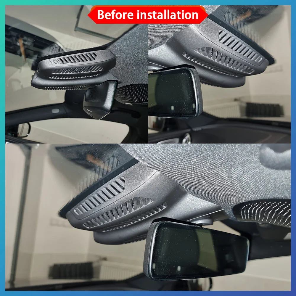 for Mercedes Benz GLC X253 C253 EQC N293 Facelift 2019-2023 4K Wifi DVR IMX335 OEM Car Video Recorder Dash Cam Front Rear Camera
