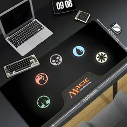 M-Magic the Gathering Men Mouse Pad 90x40 cm Kawaii Desk Mat Xxl Pc Gamer Gaming Computer Offices Mousepad Keyboard