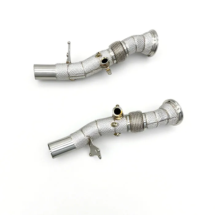 Tuning Exhaust Downpipe for  296 GTB V6 2021-2024 3.0T Stainless Steel Car Free Flow Pipe Sport Sound Exhaust System