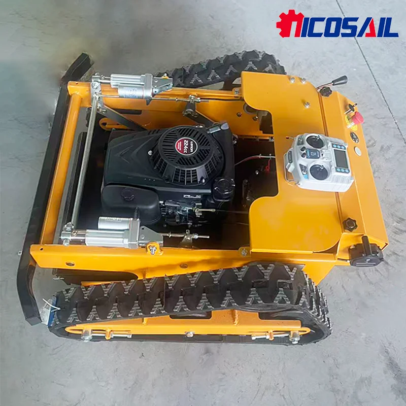 تخصيص آلة القص العالي آلة قطع العشب التحكم عن بعد جزازة العشب الروبوتية جزازة العشب الأقمار الصناعية لتحديد المواقع