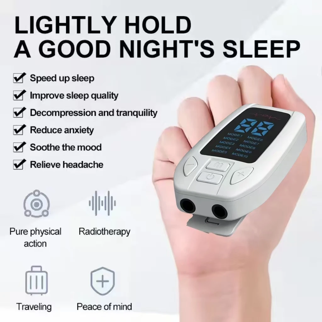 Rechargeable Vagus Nerve Stimulator Headset Physical Therapy Device for Sleep Quality Stress Management view 6