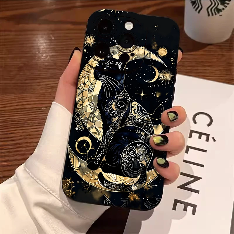 Cute Cat Eye Pattern Phone Case For Samsung Galaxy A20-A27 A31-37 A50-57 A71-A73 5G S20-S26 Plus Ultra FE Shockproof Soft Cover