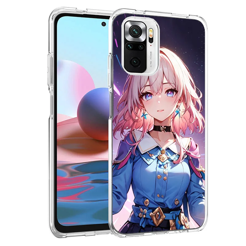 Honkai Star Rail March 7TH Phnoe Case for Xiaomi Redmi 12 12C 10 10A 10C 10X 9 9A 9C 9T 8 8A 7 7A 6 6A S2 K20 Pro K40 Unique Cov