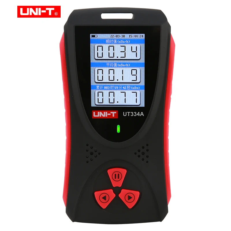 UNI-T UT334A  Radiation Detector  X β γ Radioactivity Tester Geiger Alpha Beta Gama Professional Meter Personal Dosimeter