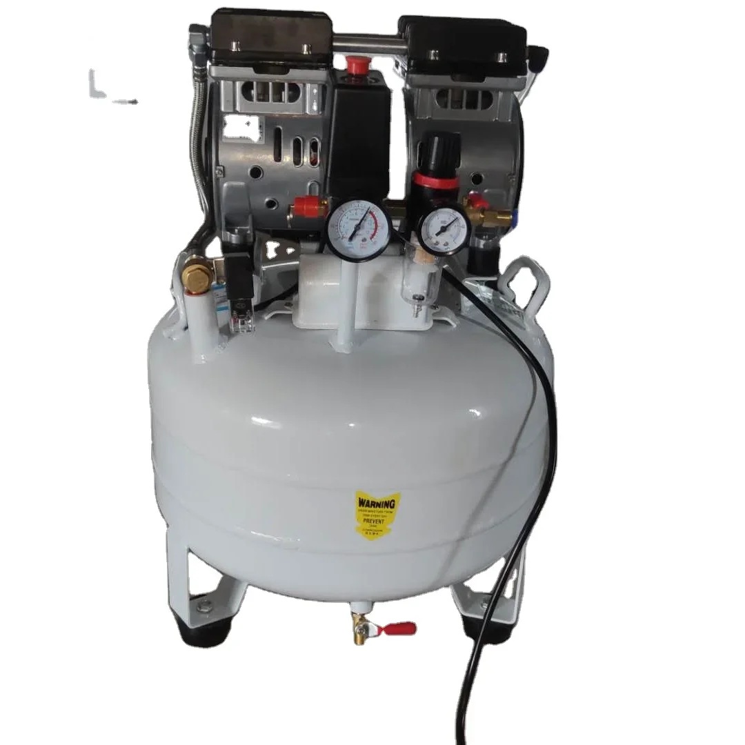 Factory direct supply portable silent oil-free medical den tal air compressor