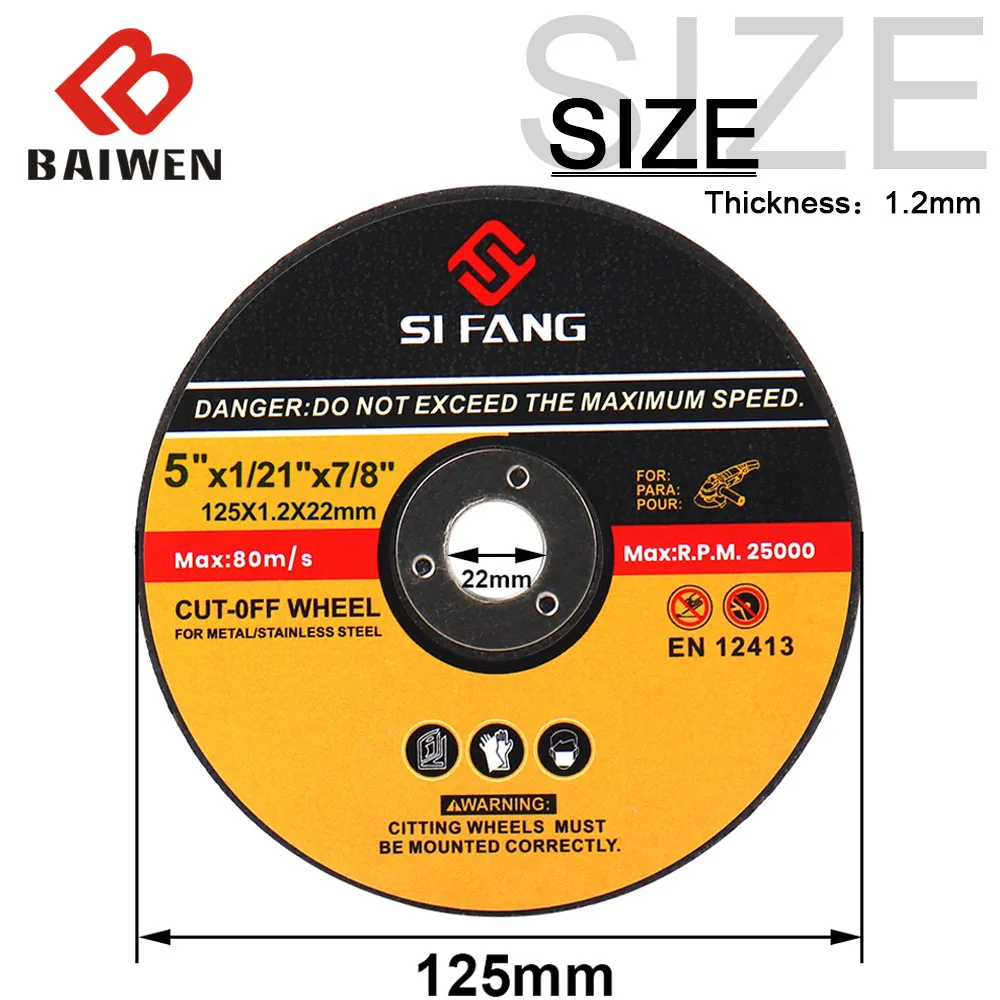 1PC Resin Saw Blade 50mm-125mm Cut Off Saw Blades Grinding Wheel Metal Cutting Disc Woodworking Tools Accessories