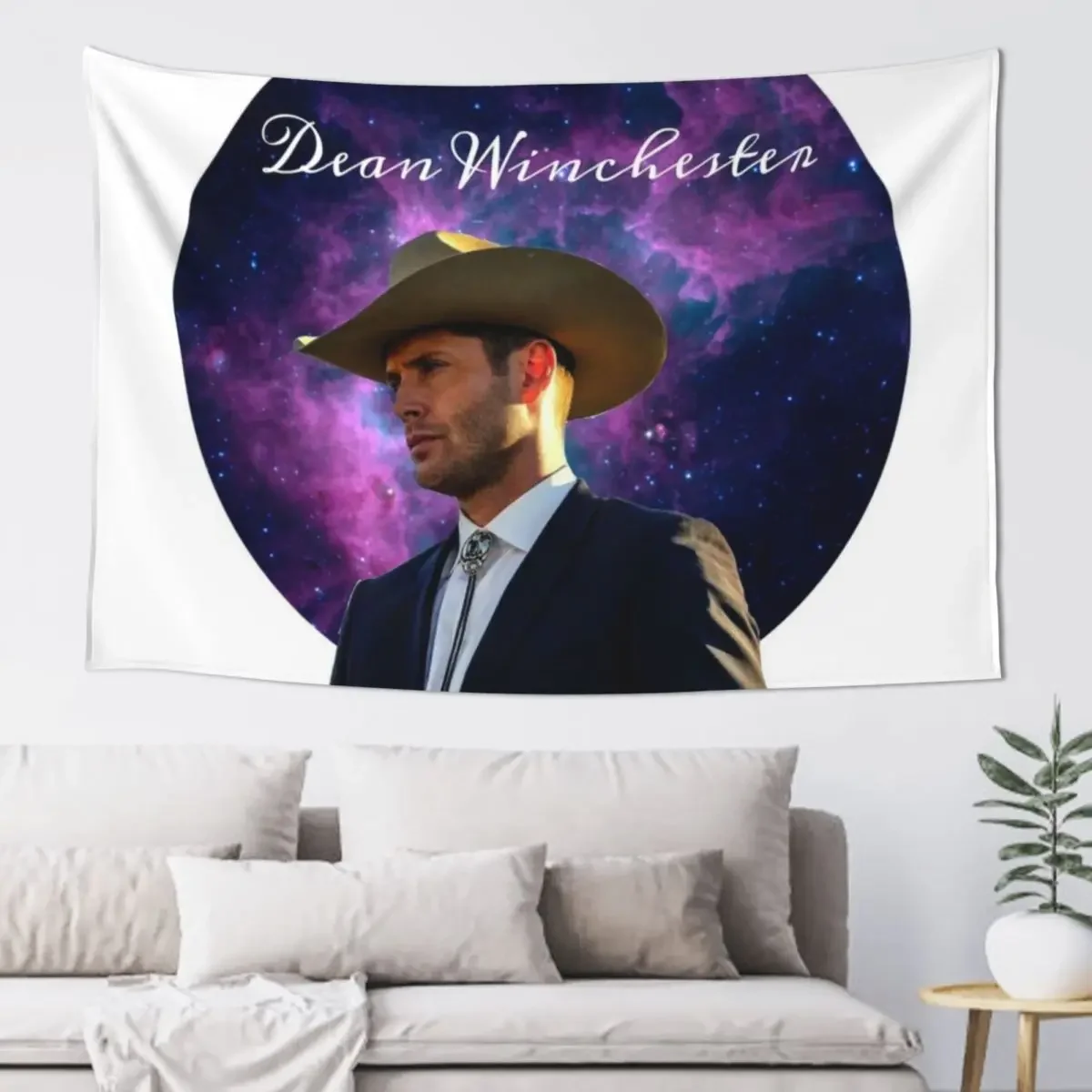 Dean Winchester Tapestry Room Decor Cute Room Aesthetic Wallpaper Tapestry