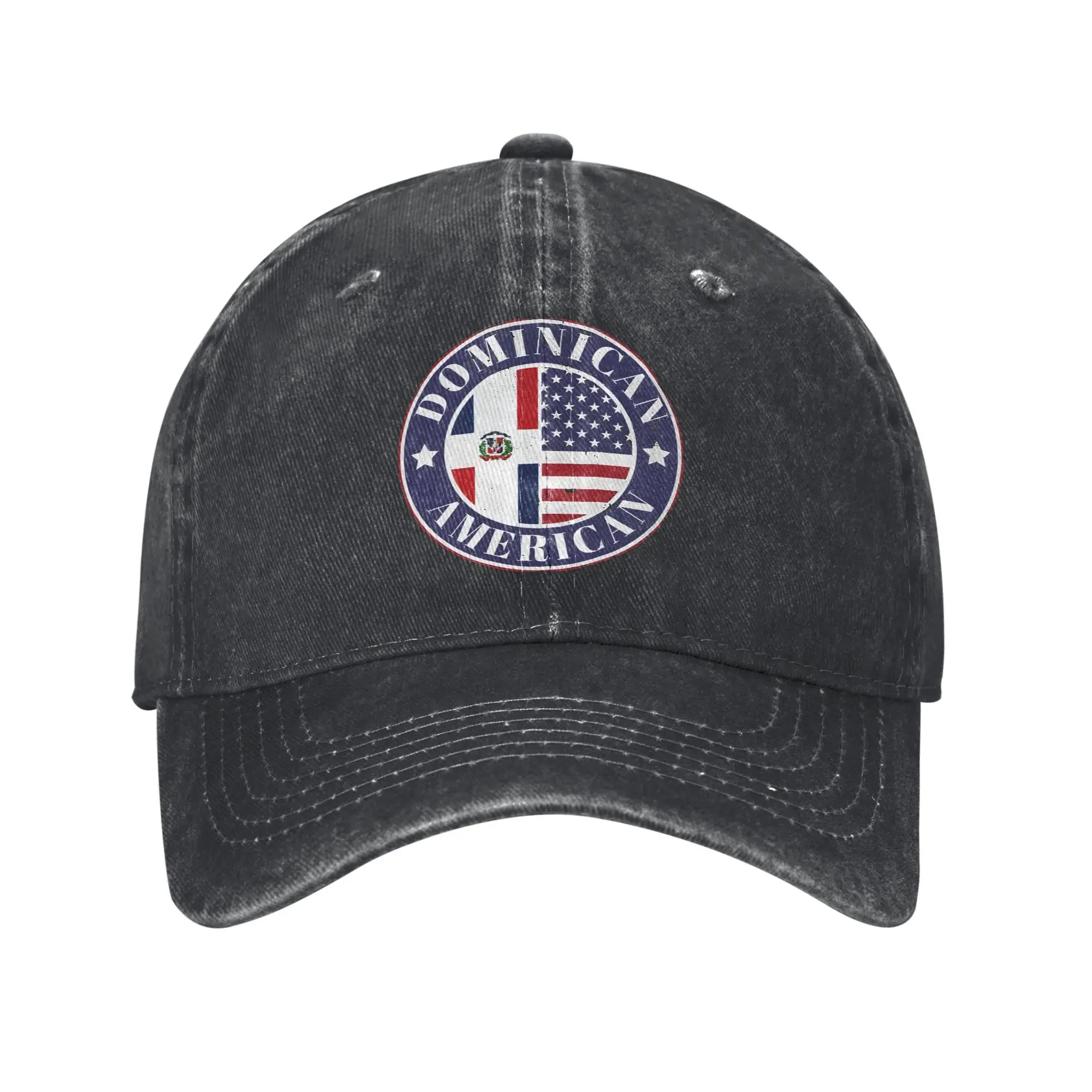 Proud Dominican-American Badge Accessories Baseball Cap Unisex Casual Caps Hat Adjustable Casquette Dad Hat