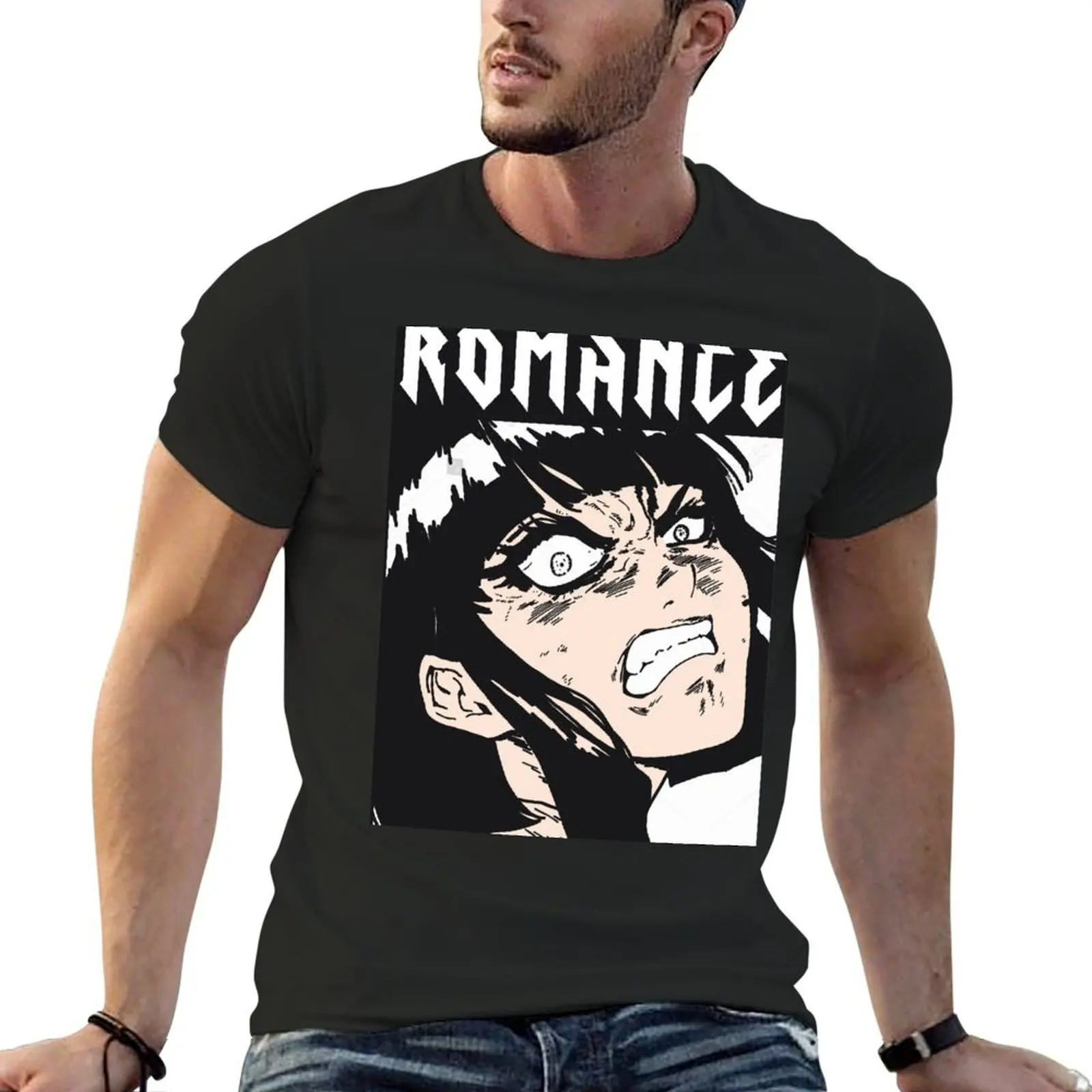 

Romance Anime Girl T-Shirt anime figures plus sizes graphic t shirts men