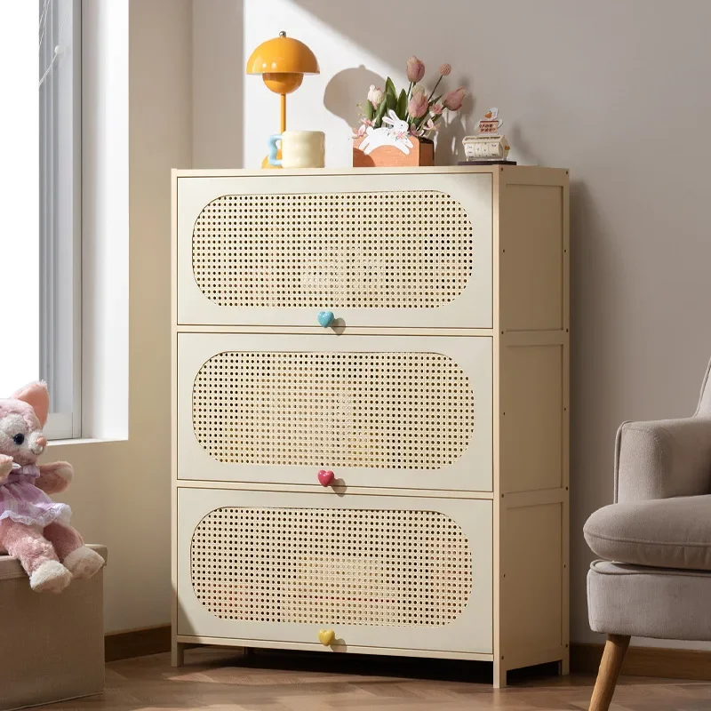 Living room storage cabinet against the wall Large capacity floor-to-ceiling iron bookcase Balcony locker Snacks sundries
