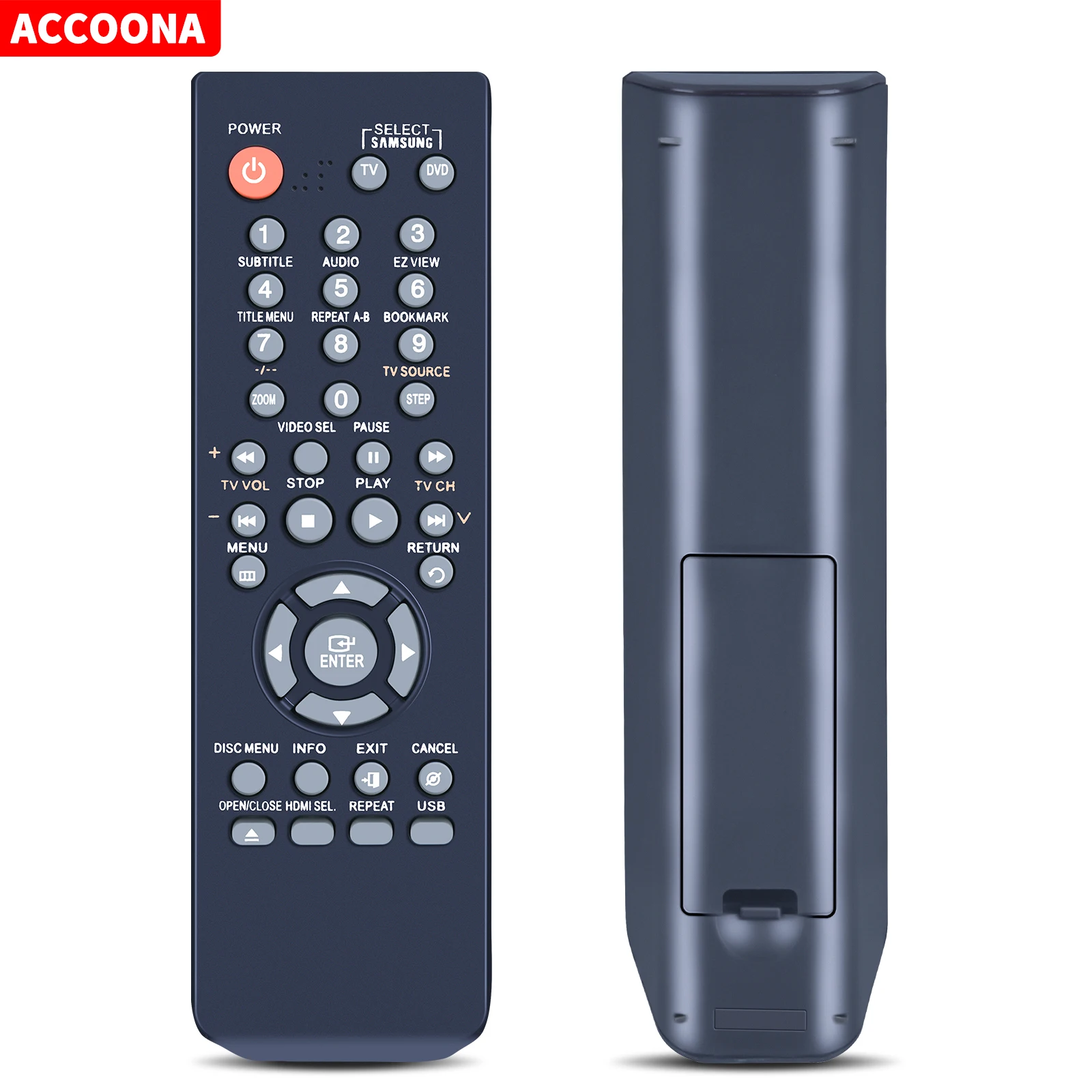 Remote Control For Samsung 00084J 00084Q DVD-1080P8 DVP-1080AV DVP-1080P9 DVP-1080PR/XAC DVD-1080PK DVD-1080P7 DVD VCR Player