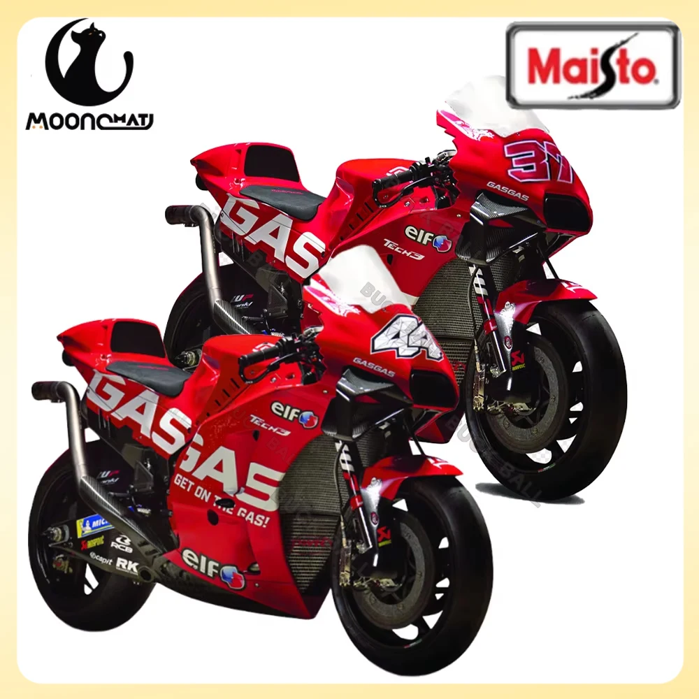 Maisto 1:18 Moto Gp Gasgas Factory Racing Tech3 #37 Moto Ducati Lenovo Team 2023 MotoGP Champion #1 #23 Die Cast Toy Xmax Gift