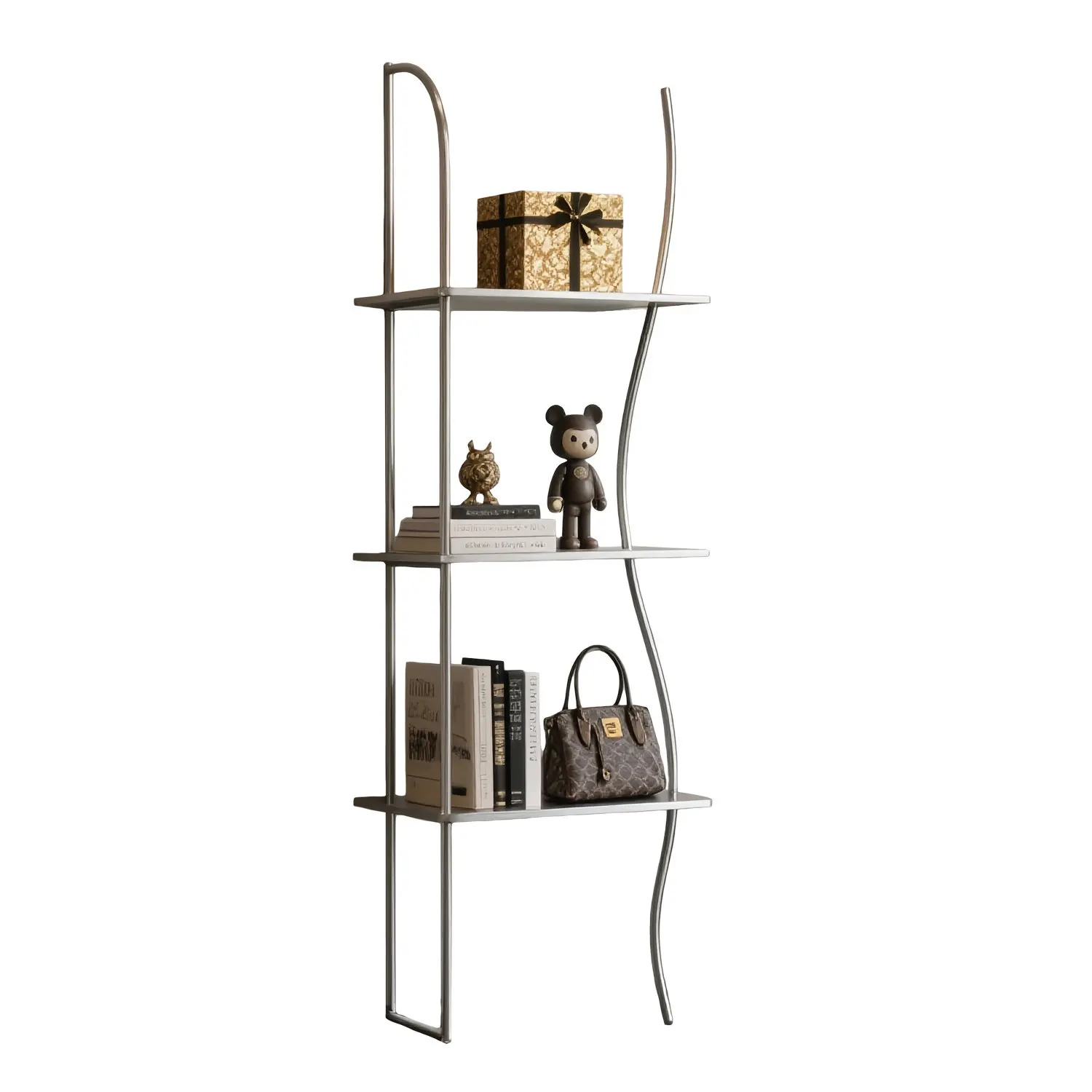 Sensory shelf display rack storage rack floor-to-ceiling multi-layer shelf commodity display shelf cosmetics product display cab